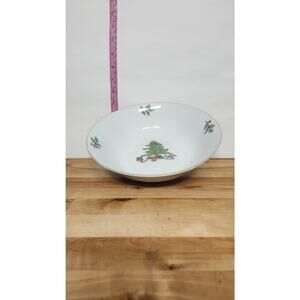 Tienshan China Holiday Hostess 9.5 Inch serving bowl
